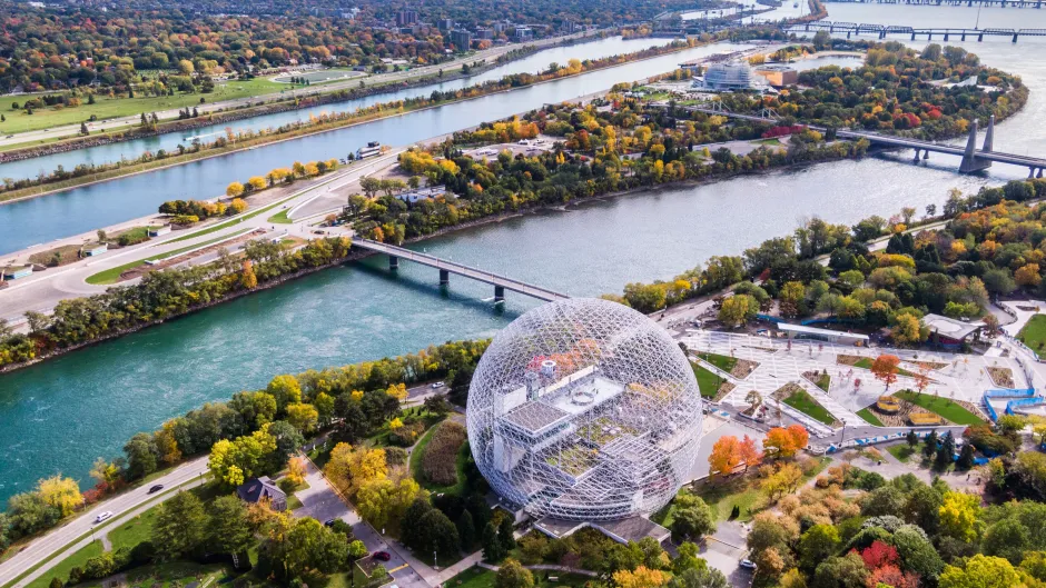 Montréal aus der Luft